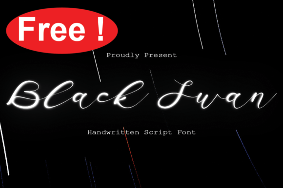 Black Swan: The Handwritten Font That Brings Elegant Flair to Any Project