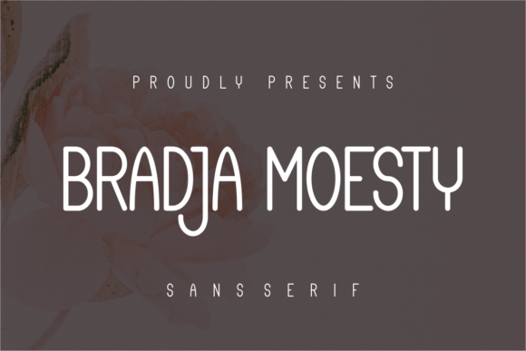 Bradja Moesty: A Bold Sans Serif for Modern Design