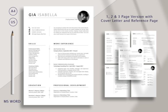 Clean, Professional CVs: The Minimalist Resume Template