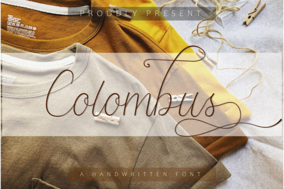 Colombus: The Handwritten Font That Brings Authenticity to Modern Design