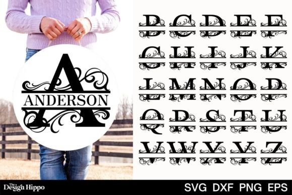 Crafting Timeless Elegance: The Split Monogram SVG Collection