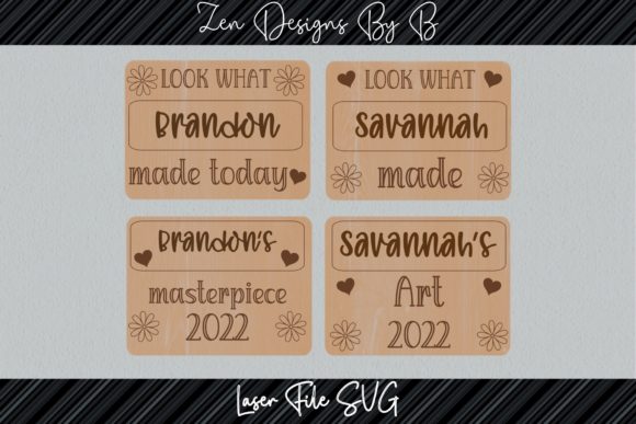Crafting with Purpose: The Look What I Made Magnet Bundle Laser SVG