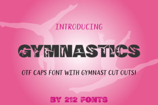 Discover the Gymnastics Font: A Dynamic Display Typeface