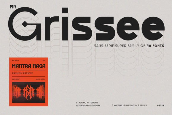 Grissee: The Clean, Modern Sans Serif for Timeless Design