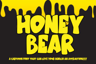 Honey Bear: A Playful Font for Unforgettable Designs
