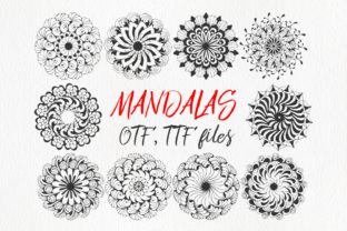 Mandings: The Font That Turns Letters into Mandalas