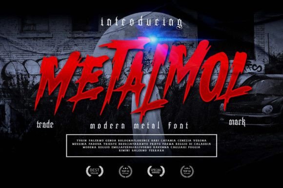 Metalmol: A Deep Dive into Horror Metal Typography