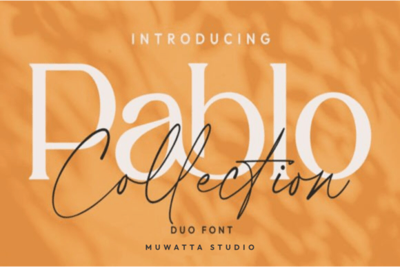 Pablo Duo: Pairing Script and Serif for Elegant Branding
