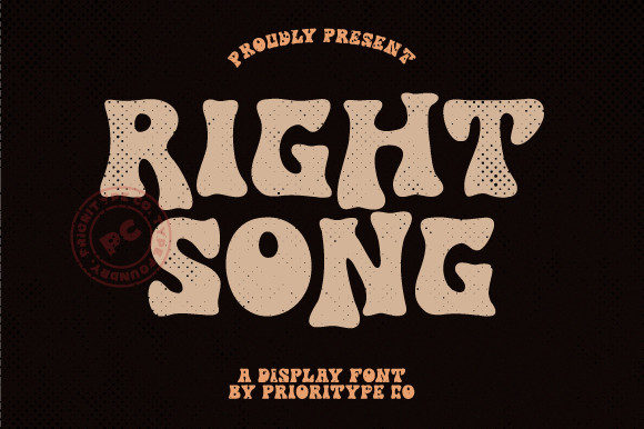 Right Song: The Display Font That Sings for Your Brand