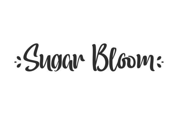 Sugar Bloom: The Handwritten Font with Natural Charm