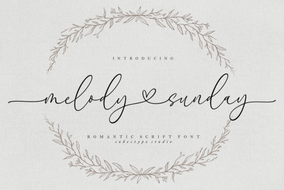 Why Melody Sunday is the Calligraphy Font Your Brand Needs